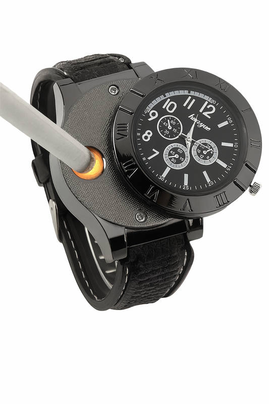 ساعة بولاعة كهربائية